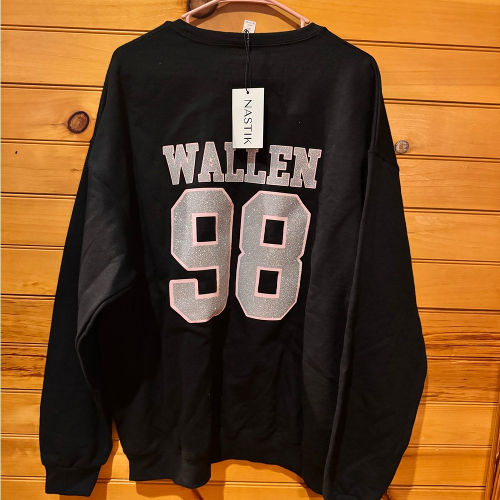 Black crewneck